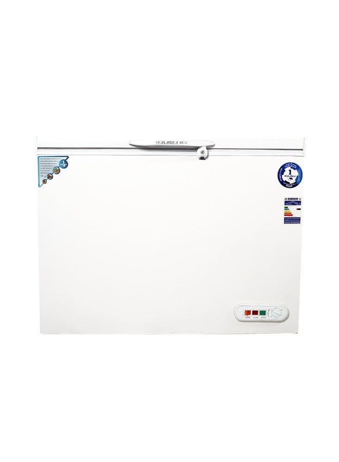 ALASKA W.Alaska Chest Deep Freezer, Defrost, 310 Liter, White - CH300 - Image 1